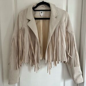 Flawless - suede fringe jacket